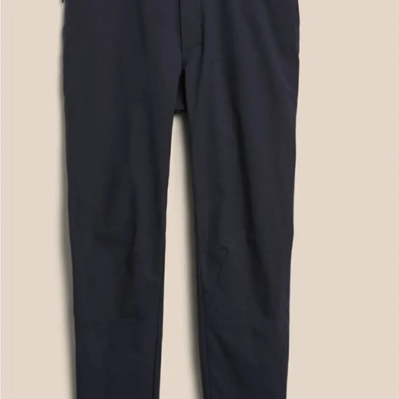 Banana Republic Motion Tech Hybrid Pant True Black size 38 - Picture 7 of 9